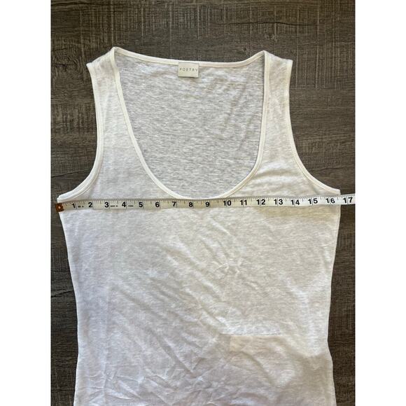 Poetry Women's 100% Linen White Sleeveless Vest Top, Size UK 10/US 6 (S) NWT - Picture 2 of 6